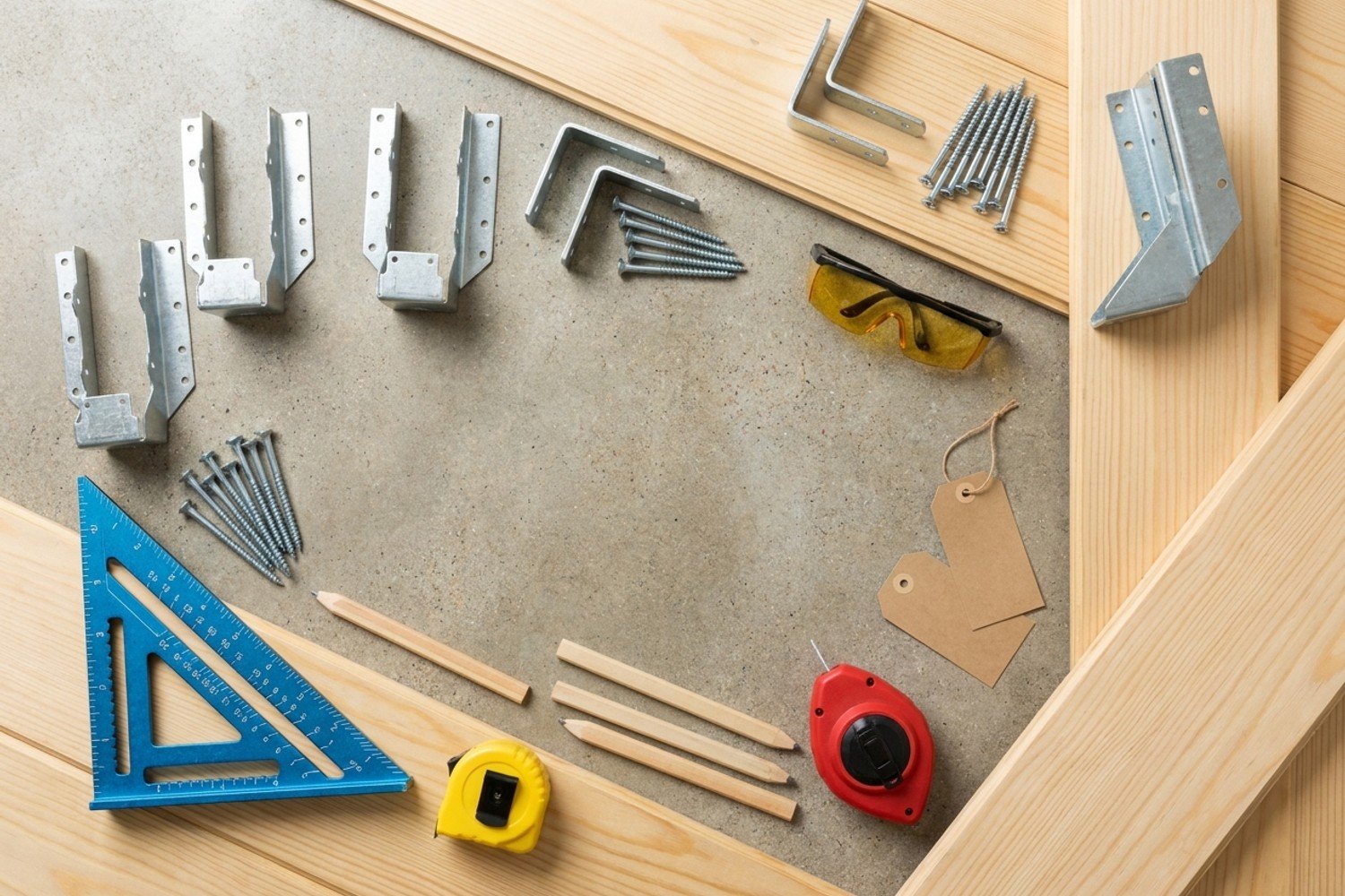 Premium framing hardware